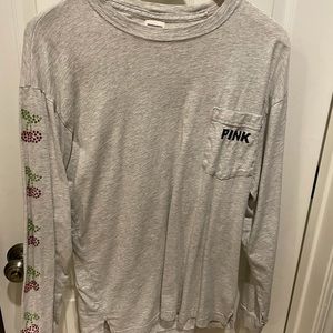 Victoria secret PINK long sleeve tee size med